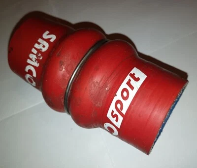 Acoplador doble joroba de manguera Samco Sport RedSilicon 51 mm (turbo intercooler Boost) Foto 1 de 4