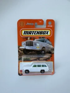 Matchbox 1964 Jeep Wagoneer 38/100 New Nouveu 2024 White Sealed - Picture 1 of 2