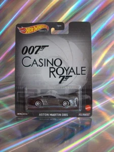 Hot Wheels 007 Casino Royale James Bond Aston Martin DBS Premium neu ovp 1:64 - Bild 1 von 2