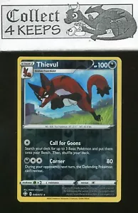 Thievul Reverse Holo Rare 048/072 Shining Fates Pokemon TCG - Picture 1 of 2