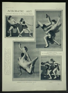Moscow Revolutionary Ballet Acrobatic Choreographer Gremin 1929 Photo Article - Picture 1 of 1
