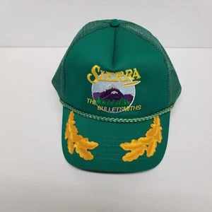 Vintage Sierra "The Bulletsmiths" Mesh Back Trucker Snapback Hat, NOS - Picture 1 of 6