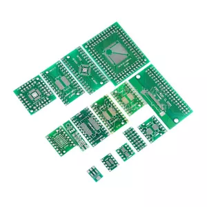 SMD Adapter Platine SO8 1,27mm, SOP8 0,65mm Adapter auf to DIP8 RM 2,54mm PCB - Bild 1 von 20