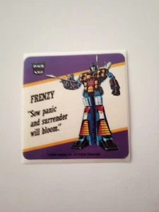 Transformers Frenzy motto sticker - Picture 1 of 1