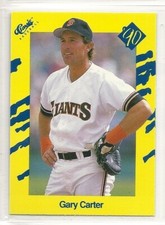 1990 Classic Trivia Game Card - #T8 - Gary Carter - San Francisco Giants