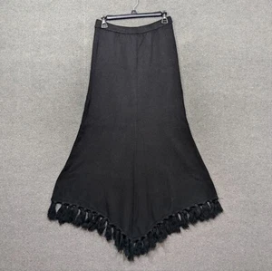Roja Fransen Maxi Rock Damen klein Strick Pullover Festival Indie Boho Witchy - Bild 1 von 12
