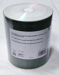 Mediarange Inkjet Printable CD-R 52x White Blank CD Discs 700MB 80mins MR203 LOT - Picture 1 of 3