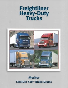 Truck Brochure - Freightliner - Meritor - Steelite X30 Brake Drums 2000 (T4585) - Picture 1 of 1