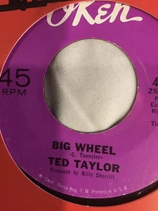 100 % Northern Soul - Ted Taylor - Big Wheel - Picture 1 of 1