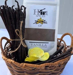 Madagascar Grade A Organic Vanilla Powder for Baking, Ice-cream, Coffee, Tea - Picture 1 of 8