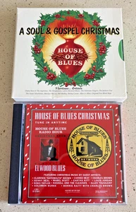 House Of Blues Soul Gospel Christmas 2 CD Set + House Of Blues Christmas Lot - Picture 1 of 2