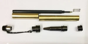 Rollerball Bausatz Leader in Gun Metal, Pen Kit Drechseln Pen Blank - Bild 1 von 2