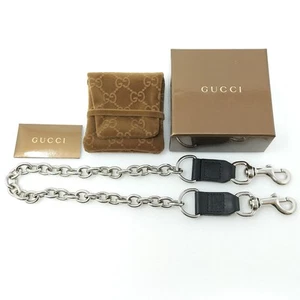Gucci Cartera Cadena Hombre Moda 53cm con Caja y Bolsa Usada - Imagen 1 de 3