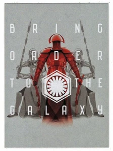 Bring Order to ... - Star Wars - Journey to the Last Jedi - 2017 Topps # 2 Mint - Picture 1 of 1