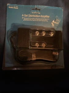 Radio Shack 75 Ohm Coax 4 Set Distribution Amplifier - Picture 1 of 4