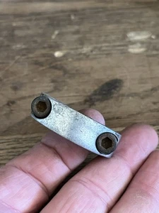 Vintage 1980s DK SIZE 1" SEAT POST CLAMP Old School BMX 2 Piece - Picture 1 of 4
