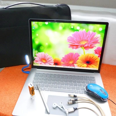 XL SET Microsoft Surface Laptop 3 I 15 Zoll 2K TOUCH l Windows 11 RYZEN 5 POWER - Bild 1 von 4