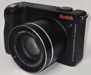 Kodak EasyShare ZD8612 IS 8.1MP Digital Camera Black 12x Optical Img Stblization - Picture 1 of 9