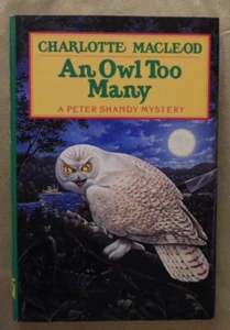 CHARLOTTE MACLEOD An Owl Too Many 1st Ed Hc Dj 1991 - Picture 1 of 3