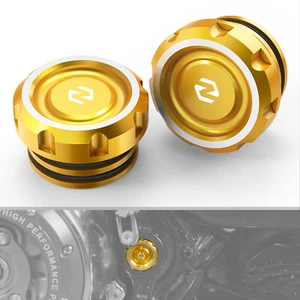Pair Frame Hole Cover Cap Plugs For Harley Electra Glide Police FLHTP 2017-2024 - Picture 1 of 13