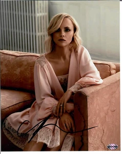 Christina Ricci Wednesday Actress Signed 8 x 10 Photo COA TTM Seal 23G01456 - Picture 1 of 3