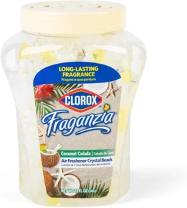 Fraganzia Air Freshener Crystal Beads Coconut Colada 12Oz | Long-Lasting Air Fre - Picture 1 of 12