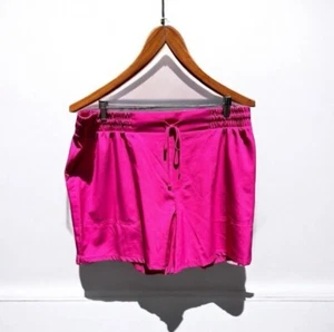 🌻NEW Croft & Barrow Classic Comfort Pink Fuchsia Drawstring Shorts || Size XXL - Picture 1 of 7