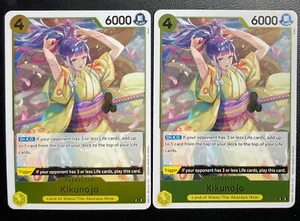 One Piece TCG Wings Of The Captain Kikunojo OP06-104 R ENGLISH - Picture 1 of 2