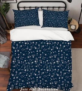 3D Galaxy Kids Quilt Cover Set Duvet Cover Bedding Pillowcases - Picture 1 of 6