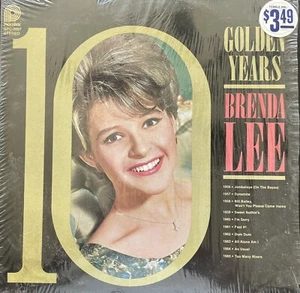 Brenda Lee 10 Golden Years PICKWICK Records Reissued Vinyl LP SPC-3697 - Picture 1 of 4