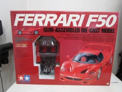 TAMIYA Ferrari F50 1/12 Collector's Club Metal Die Cast Limited New Unused - Image 1 of 4
