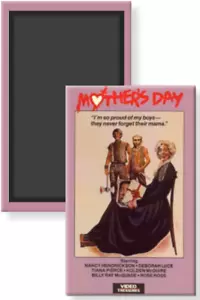 Mothers Day 1980 Horror Film Movie VHS Box Image Refrigerator Magnet 2 x 3 - Picture 1 of 3