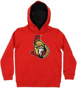 Reebok NHL Youth Ottawa Senators ""Prime"" Basic Hoodie, rot - Bild 1 von 3