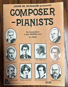 Komponist Pianist John Schaum 10 Kompositionen für Klavier 1971 Noten - Bild 1 von 4