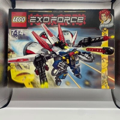 LEGO Special Forces Exo-Force Aero Booster 8106 missile laser canon Toy Hobby - Photo 1/4