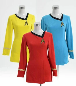 Star Trek Dress The Female Duty Uniform Cosplay Costume Halloween S-2XL - Picture 1 of 14