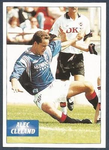 LIGA DE FÚTBOL ESCOCESA PANINI 97- #297-RANGERS-ALEC CLELAND EN ACCIÓN - Imagen 1 de 1