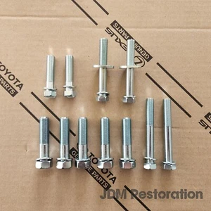 Toyota 1JZ & 2JZ Bellhousing Bolt Set Jzx100 Jzx110 Jza80 Jzs171 Genuine OEM - Picture 1 of 1