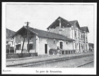 1931  --  MACEDOINE . GARE DE STOUMITZA - STRUMICA DETRUITE  . 4A105