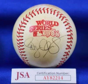 Roger Clemens JSA COA Autograph 1986 World Series Signed Baseball - Picture 1 of 2