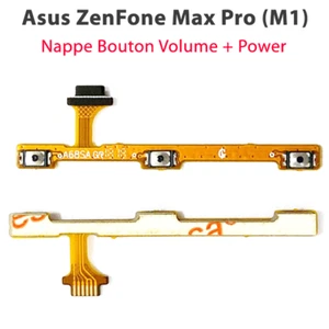 ASUS Zenfone Max Pro M1 ZB601KL / ZB602KL nappe câble bouton power on off volume - Photo 1 sur 1