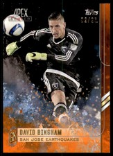 2015 Topps Apex MLS Orange #81 David Bingham /25