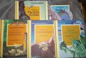 Cornerstones of Freedom, 5 books, American History, (1967), Children's Press, HB - Imagen 1 de 9