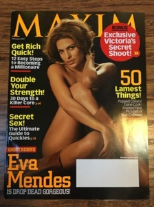 Maxim Magazine 2007, February Issue, Featuring Eva Mendes - Imagen 1 de 1