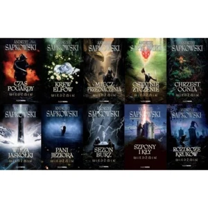 Wiedźmin Pakiet 10 Tomów (Całość + Szpony i Kły) Polish Book Witcher Series Saga - Imagen 1 de 6