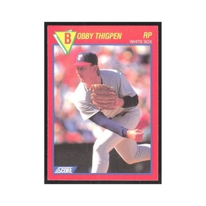 1989 Score Superstars Bobby Thigpen White Sox #68 - Picture 1 of 3