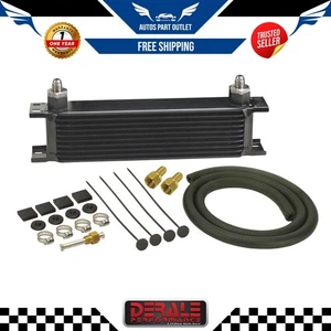 Enfriador Derale Trans 13401; Serie 10000 13 x 4.438, placa apilada de 10 filas -10AN - Imagen 1 de 6