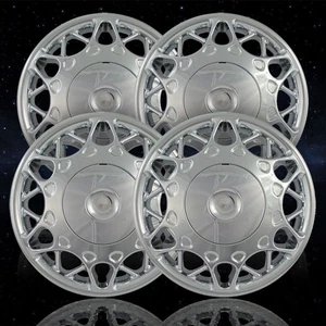 4-pack of 15" Screw-on Silver Hubcaps for 1997-2005 Century - ARFH002 - Picture 1 of 4