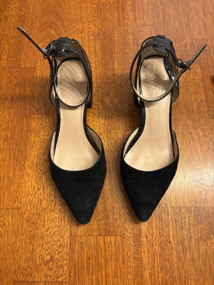 Tacones negros para mujer Franco Sarto talla 8 Foto 1 de 3