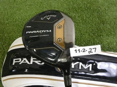 Callaway Paradym 18* 5 Wood HZRDUS Gen 4 Silver 60g 6.0 Stiff Graphite with HC  - Image 1 of 4